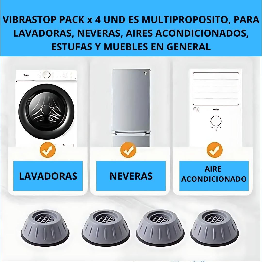 VibraStop Pack de 4 Unidades