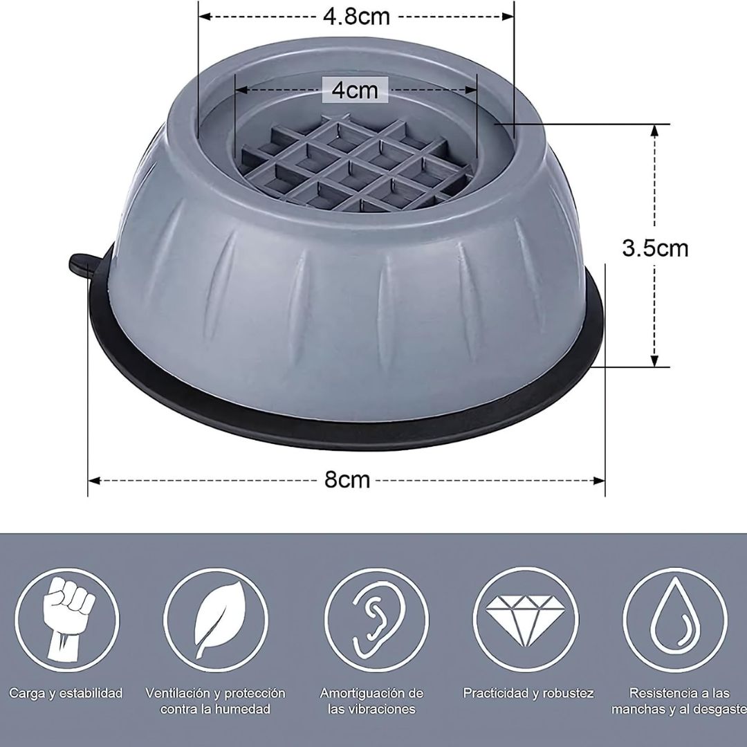 VibraStop Pack de 4 Unidades